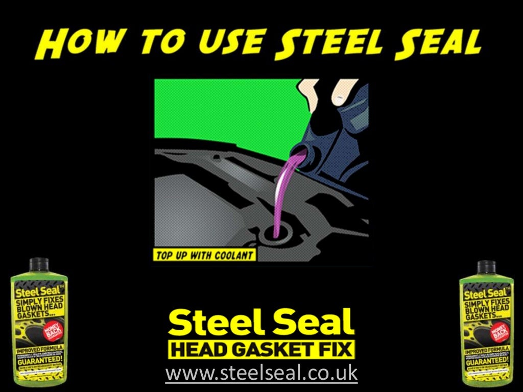 How to use steel seal head gasket repair
