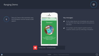 How to use the PassKit iBeacon demo app | PDF