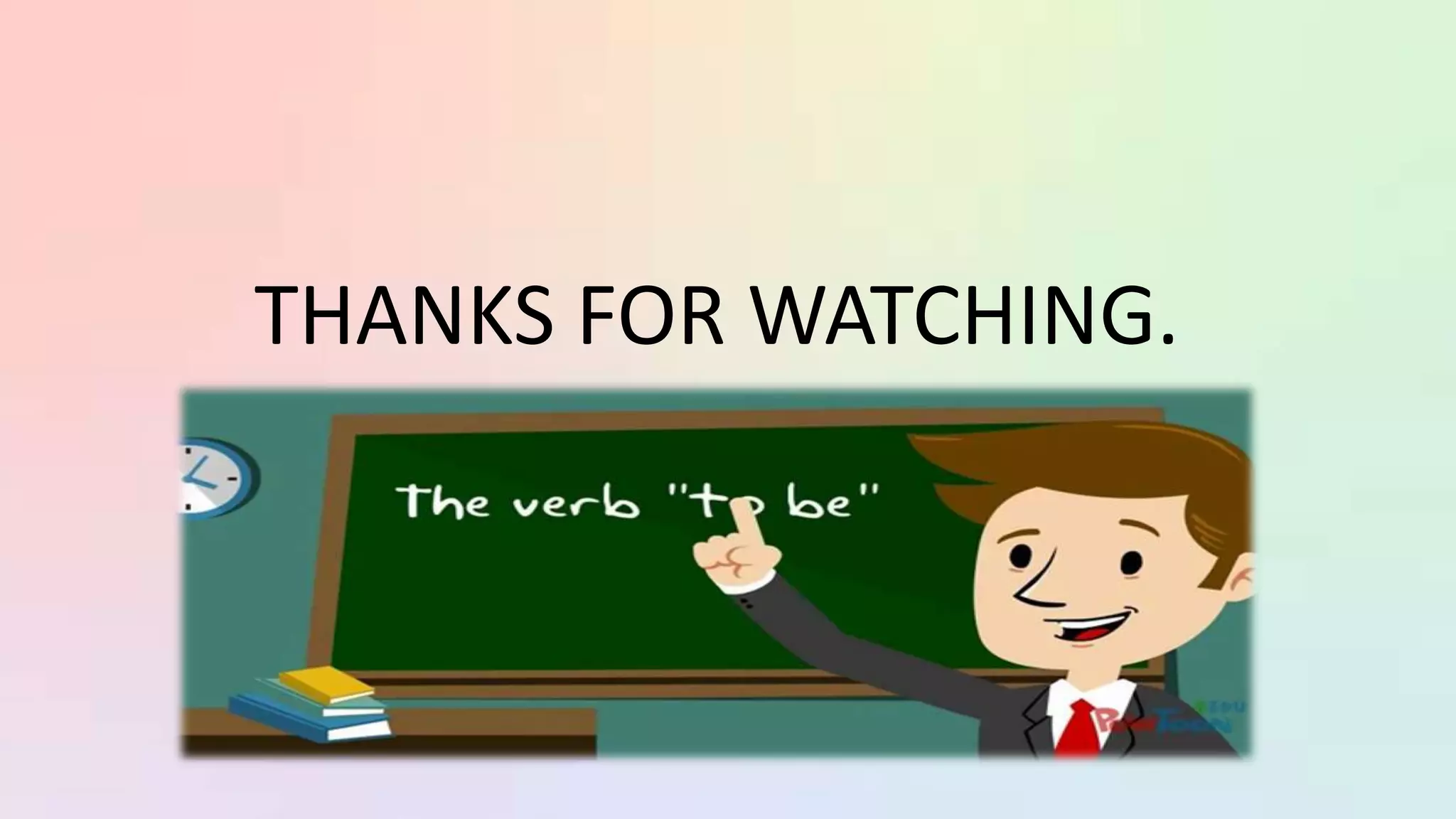 THANKS FOR WATCHING.
 