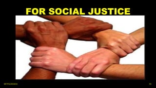 FOR SOCIAL JUSTICE
MFTPULIDO2015 93
 