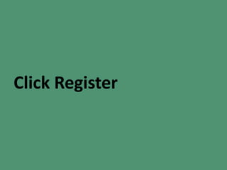 Click Register
 