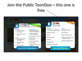 Join the Public ToonDoo – this one is free