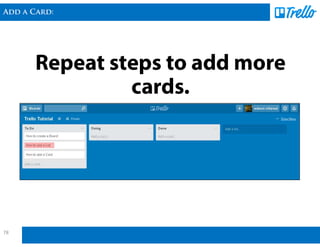 [Made Easy] How to use Trello - Tutorial | PDF