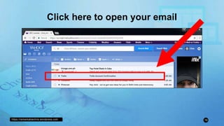 https://remarkablechris.wordpress.com 19
Click here to open your email
 
