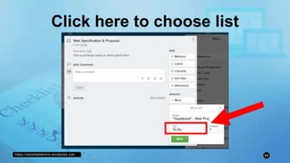 https://remarkablechris.wordpress.com 64
Click here to choose list
 