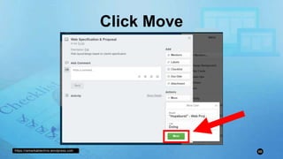 https://remarkablechris.wordpress.com 66
Click Move
 