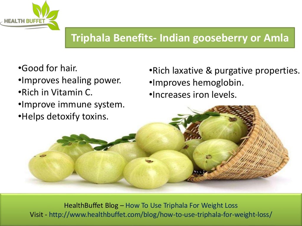 how long does it take for triphala to work