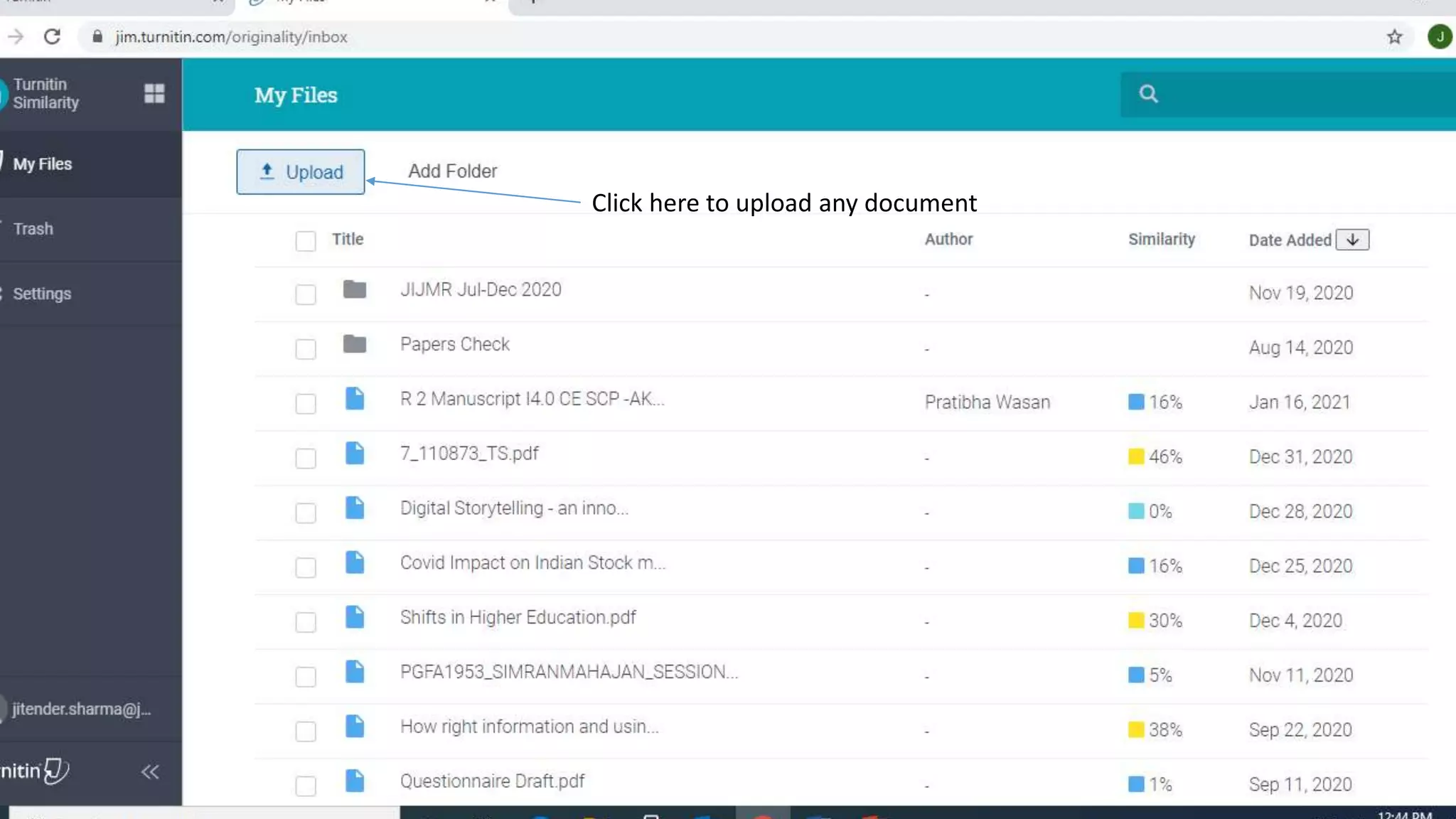 How to use turnitin similarity | PPT
