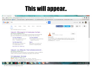 This will appear..
© 2015 sheilamariegodoy.com 13
 