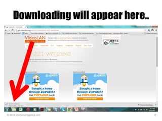 Downloading will appear here..
© 2015 sheilamariegodoy.com 17
 