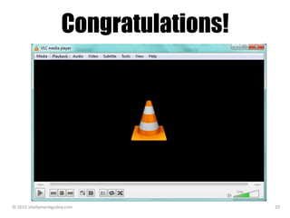 Congratulations!
© 2015 sheilamariegodoy.com 29
 