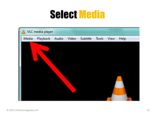 Select Media
© 2015 sheilamariegodoy.com 33
 
