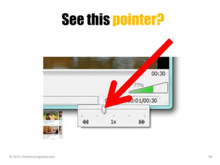 See this pointer?
© 2015 sheilamariegodoy.com 84
 