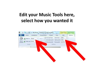 Edit your Music Tools here,
 select how you wanted it
 