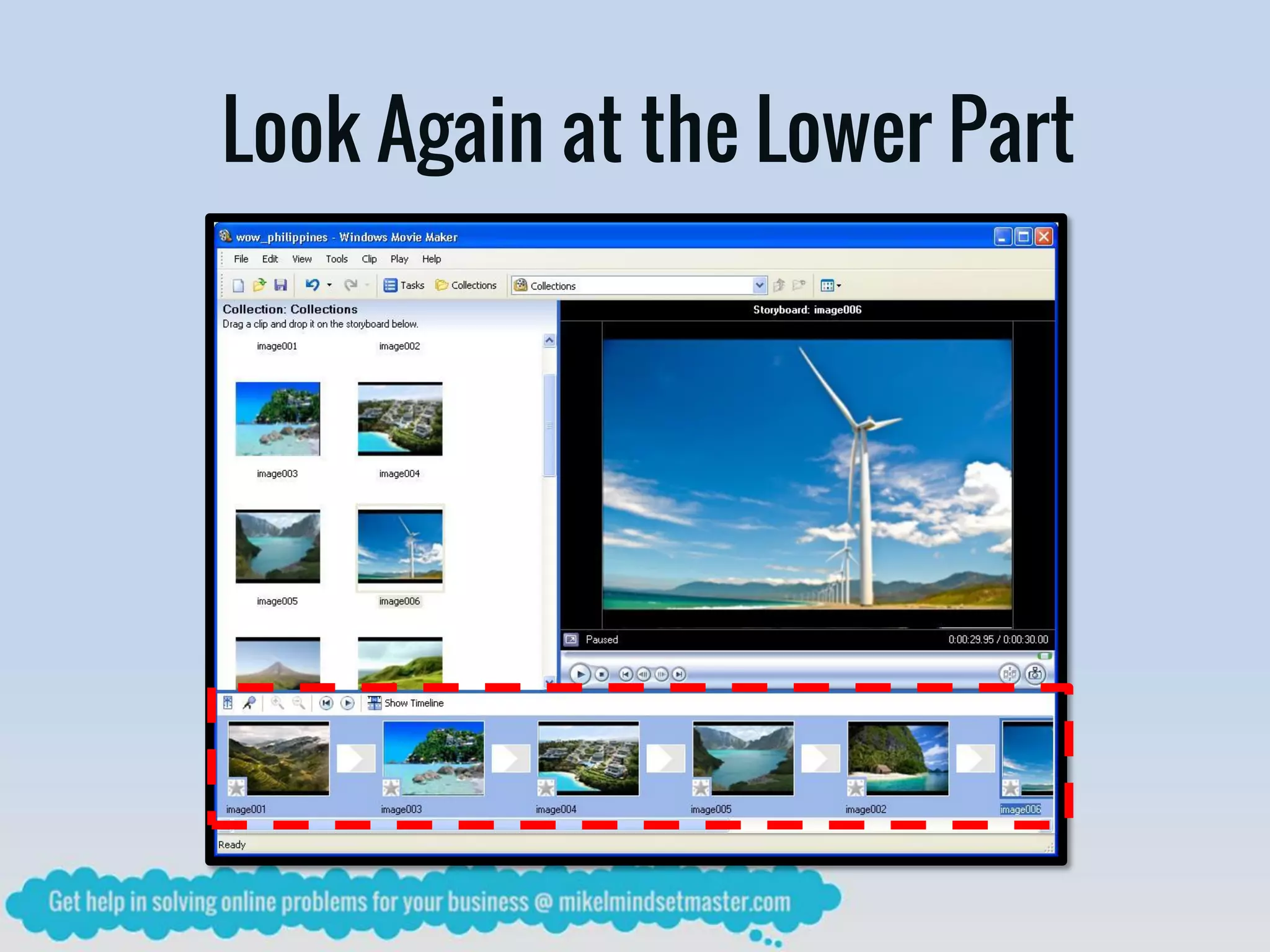 Look Again at the Lower Part
 