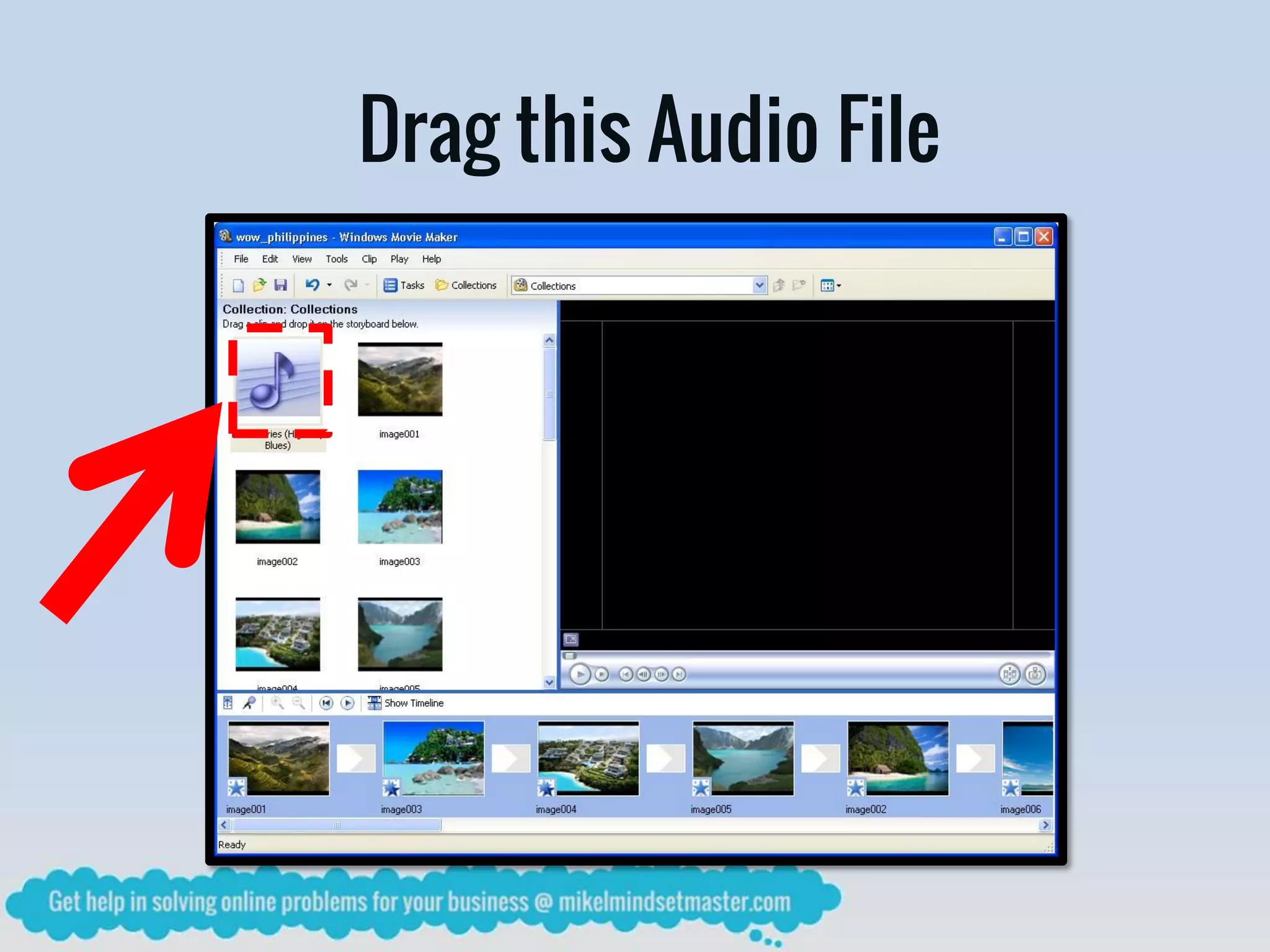 Drag this Audio File
 