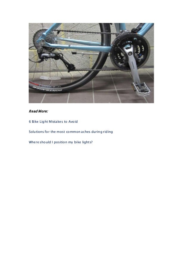 How to use your gears efficiently