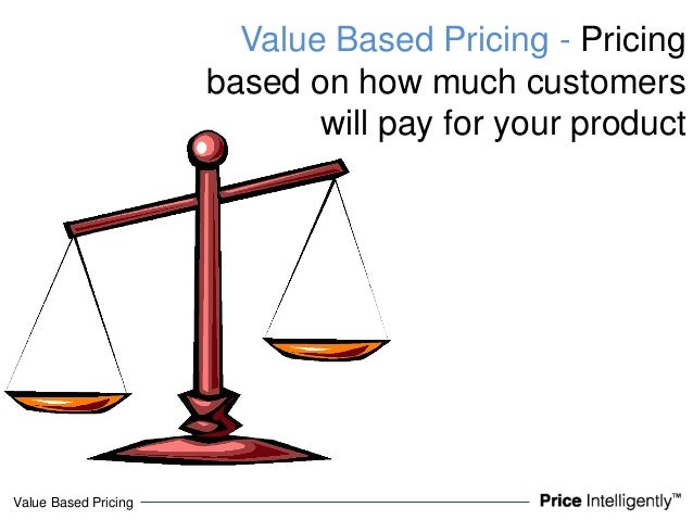 value based pricing in online sales value based pricing in online sales