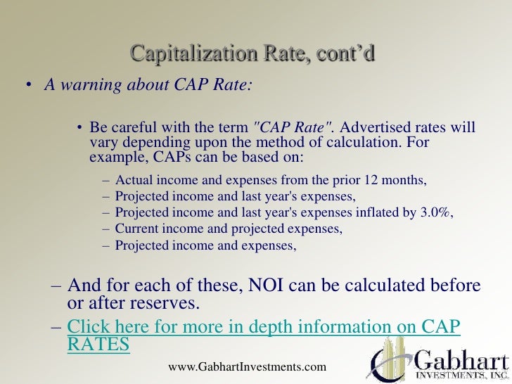How to value commercial real estate 101