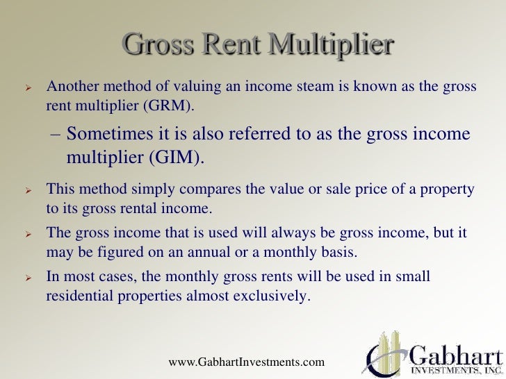 Valuing Commercial Property Based On Rental Income Valuing Commercial Property Based On Rental Income
