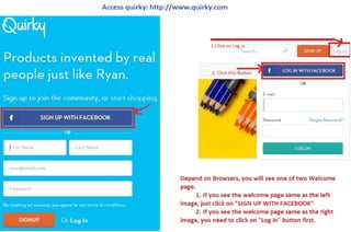 How to vote an idea on quirky