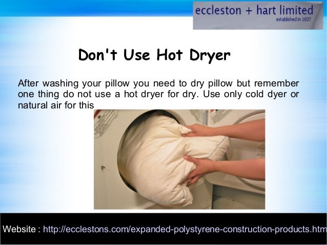 How To Wash A Polystyrene Bead Pillow