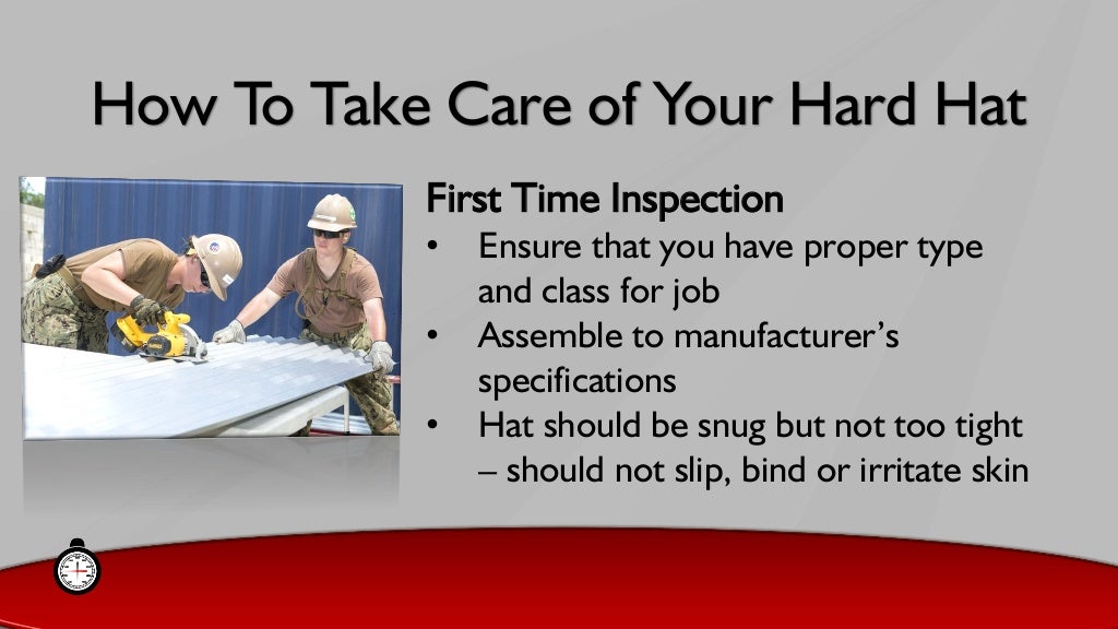 How to wear a hard hat
