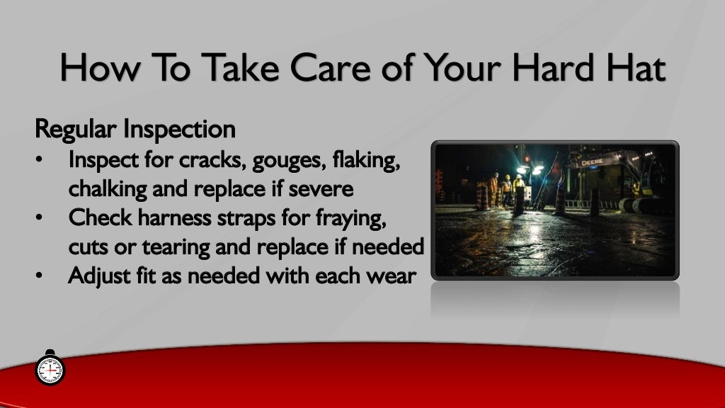 How to wear a hard hat