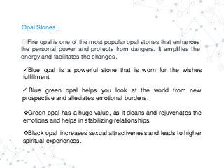 How to Wear Opal Gemstone