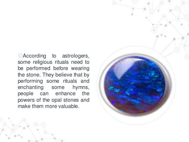 How to Wear Opal Gemstone