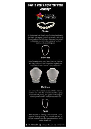 How To Wear & Style Your Pearl Jewelry?