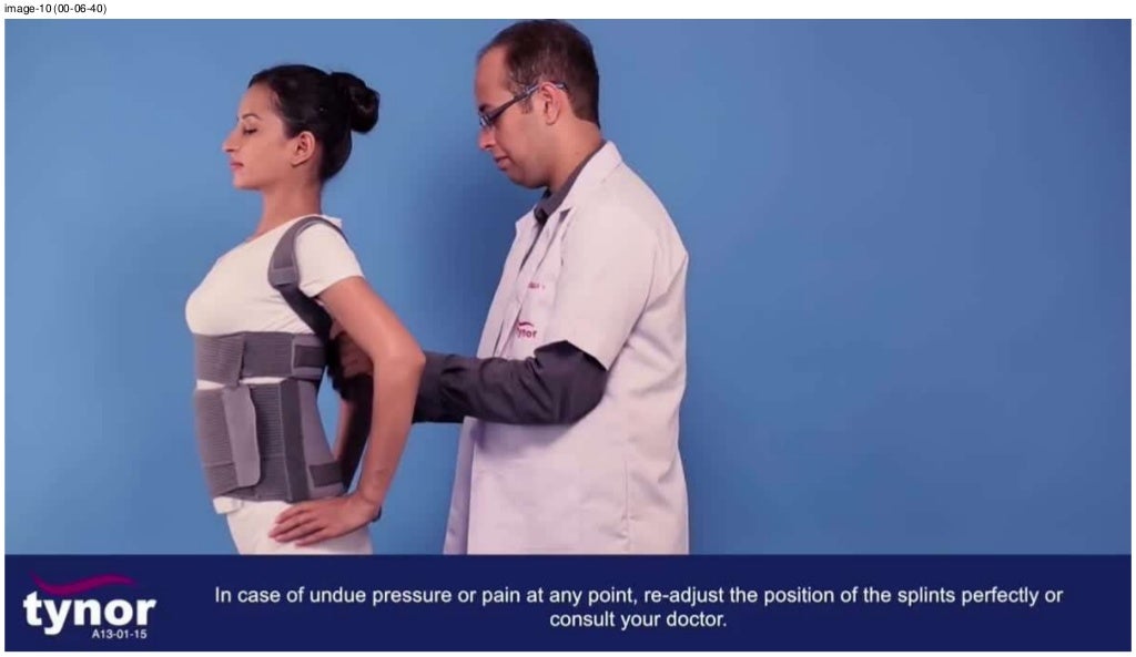 How to Wear Tynor Taylor Brace Australia