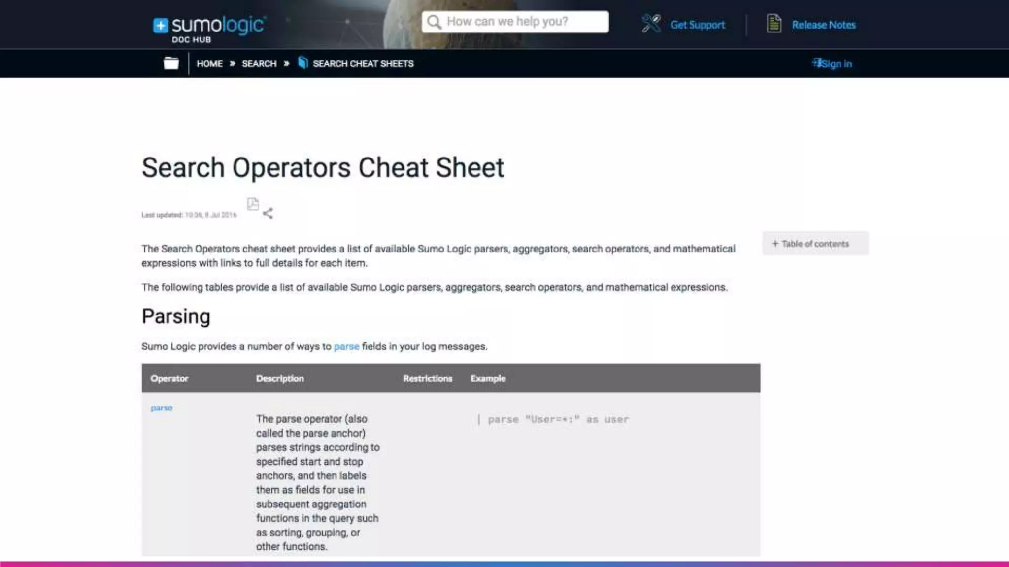 Sumo Logic Confidential
 