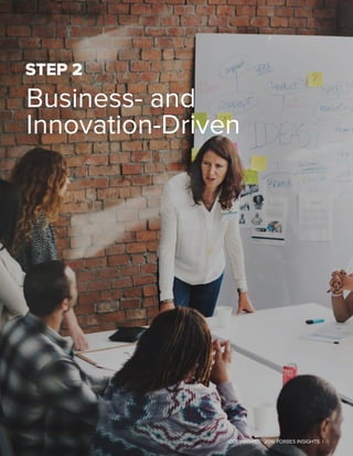 Business- and
Innovation-Driven
STEP 2
COPYRIGHT © 2016 FORBES INSIGHTS | 9
 