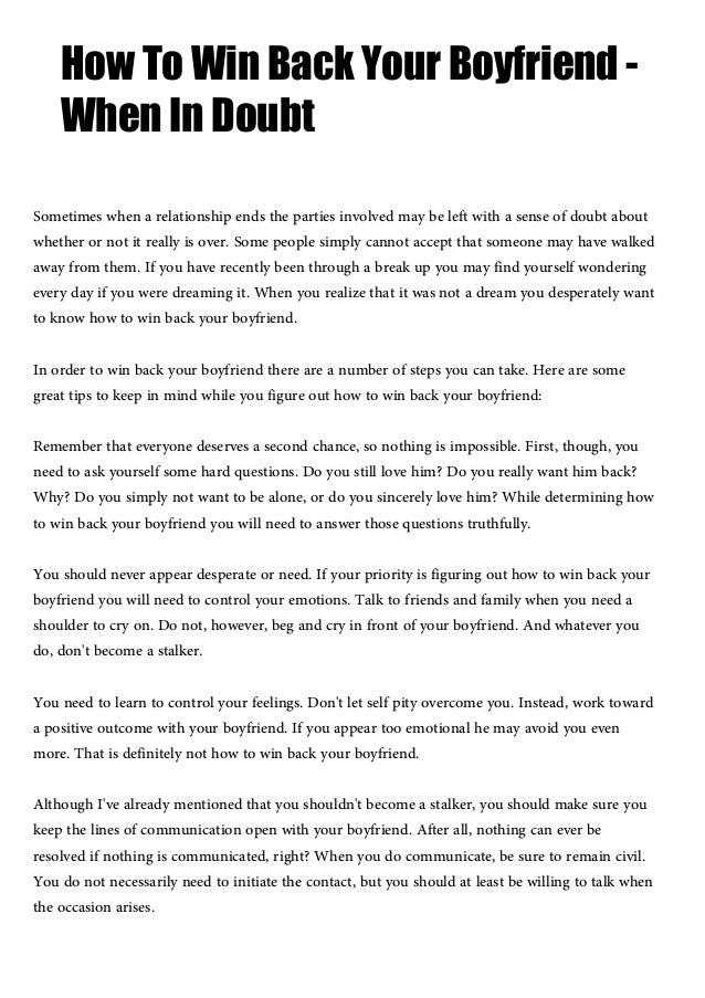 how to get your boyfriend to open up to you