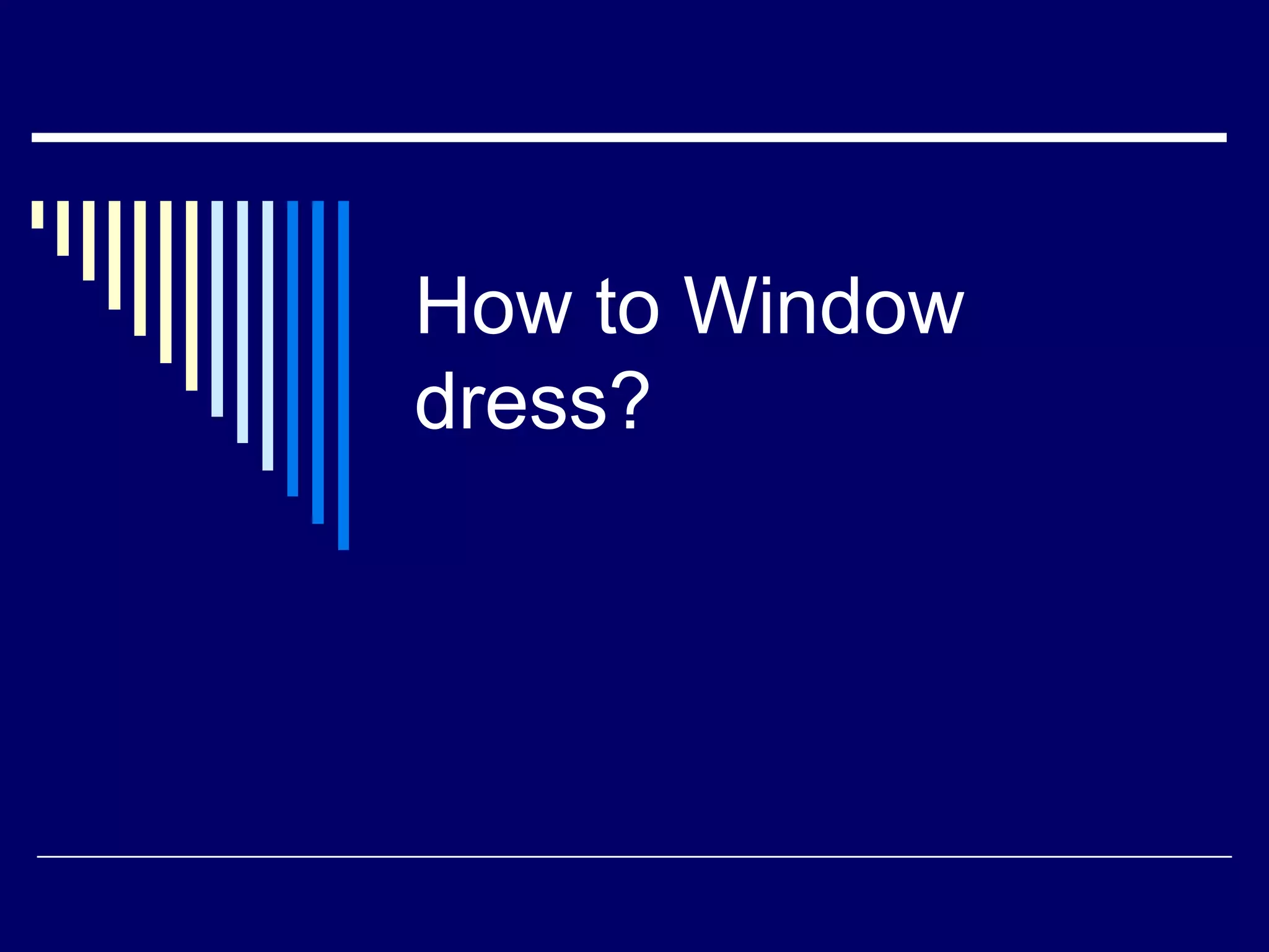 How to window_dress[1] PPT