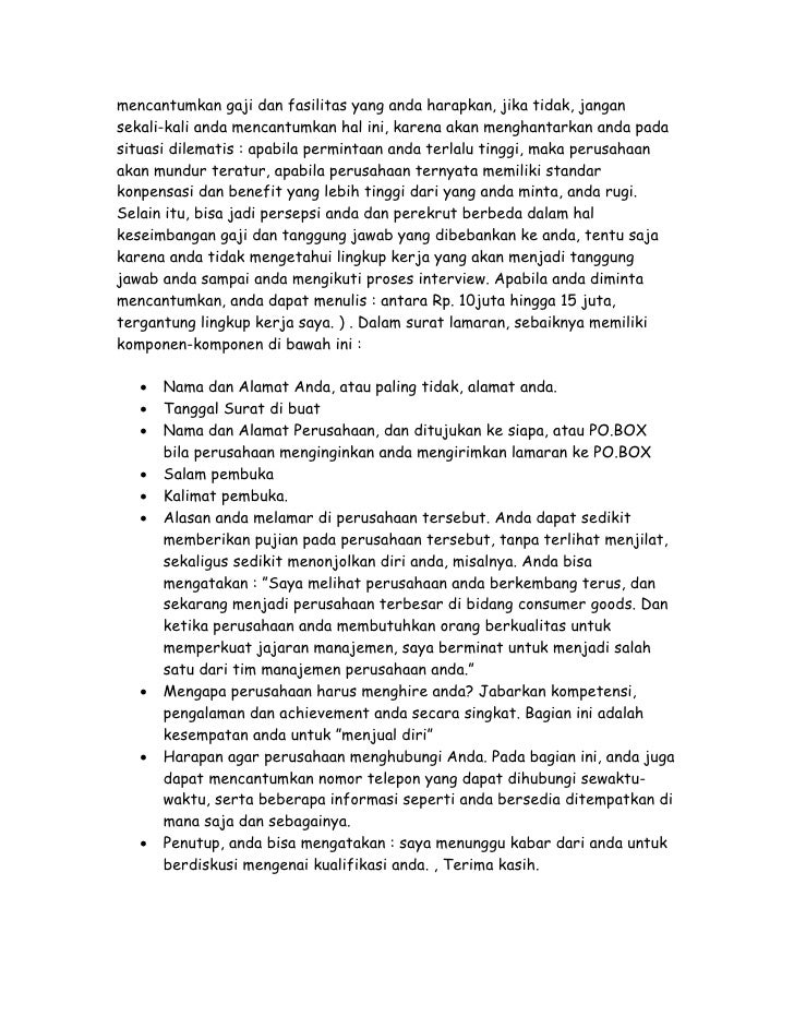 How to win job interview by Daniel Doni Sundjojo