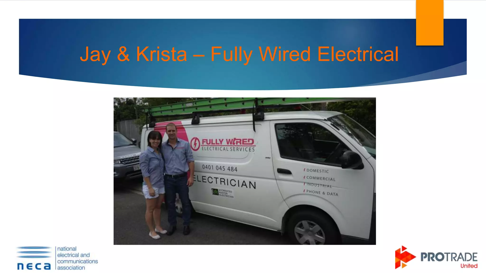 Jay & Krista – Fully Wired Electrical
 