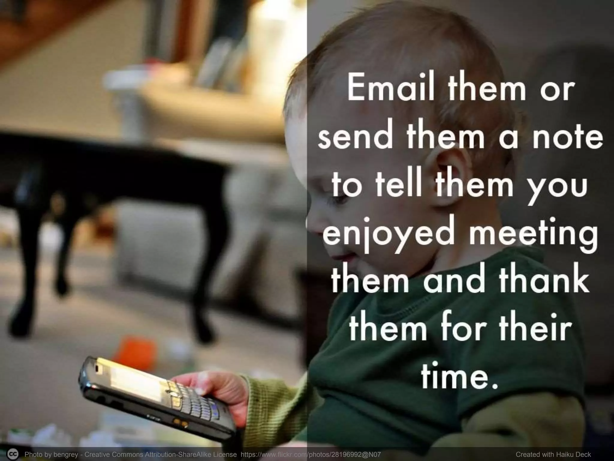 Photo by bengrey - Creative Commons Attribution-ShareAlike License https://www.flickr.com/photos/28196992@N07 Created with Haiku Deck
 