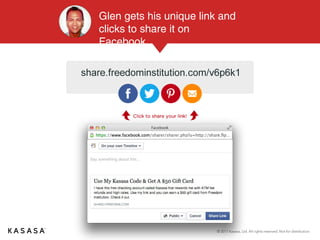 © 2017 Kasasa, Ltd. All rights reserved. Not for distribution.
Inspire
Fandom.
Become a topic of
conversation online,
around the water cooler,
and at the dinner table
and get the proﬁt that
comes with it.
 