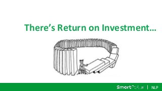NLP
There’s Return on Investment…
 