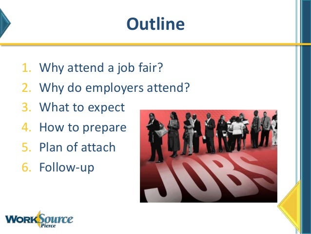 how to work a job fair