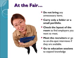 How to Work a Job Fair