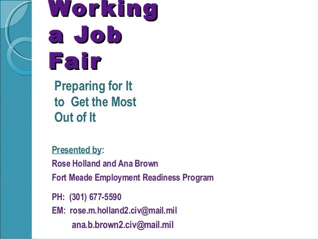 how job fairs work