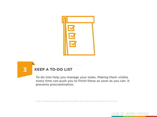 How To Work Faster