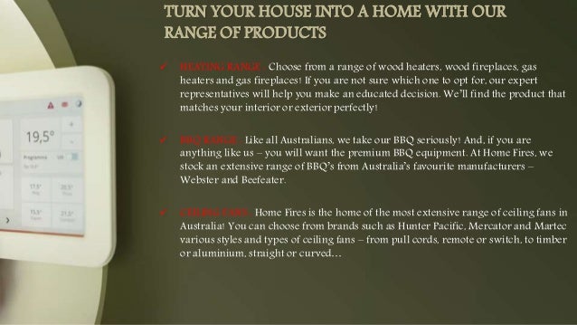 How To Works Home Fires The Fan Man