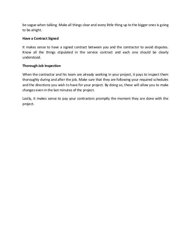 flooring contract