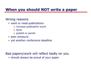 How to write a research paper and thesis | PPT