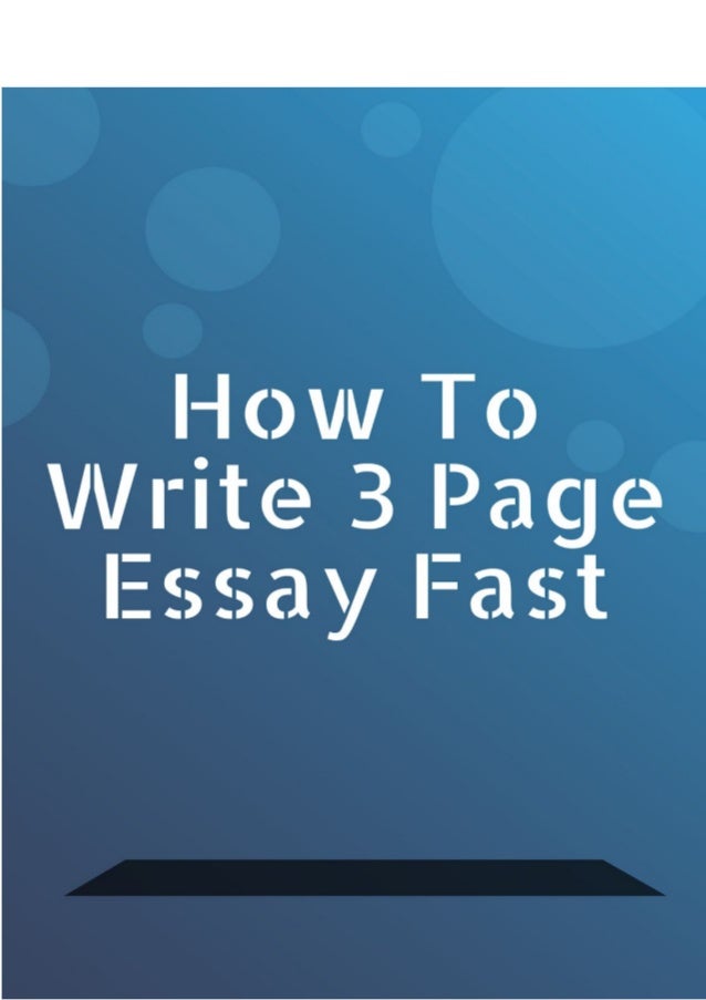 how long does it take to write an essay reddit