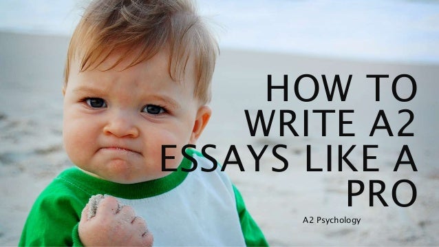 A2 psychology essay